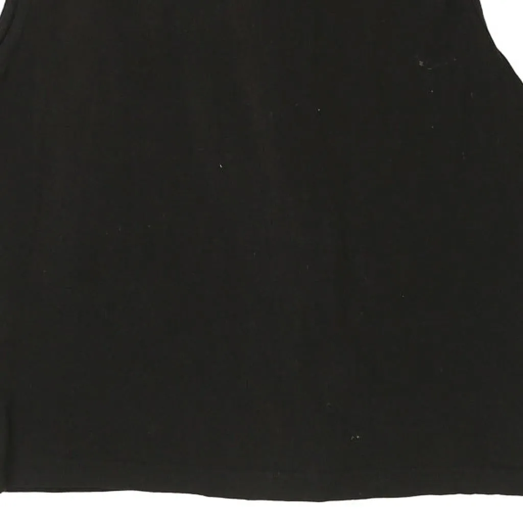 4 Wards Gilet - Large Black Cotton