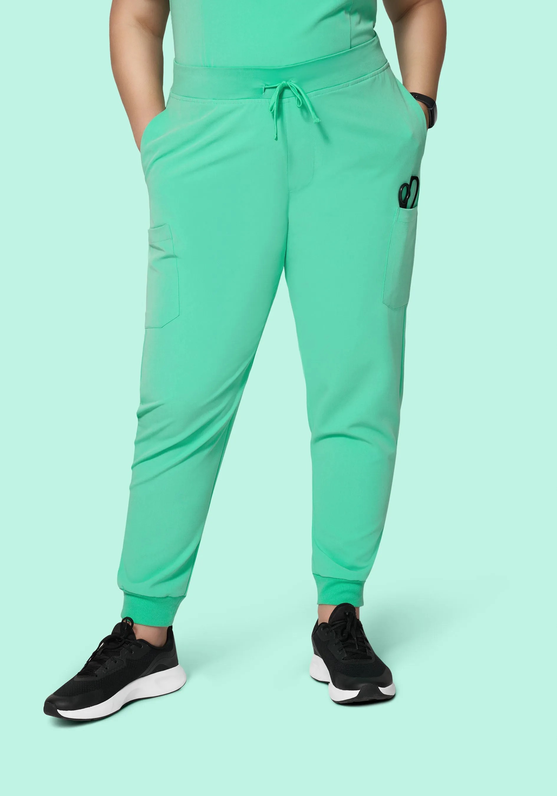 9 Pocket Joggers Seaglass