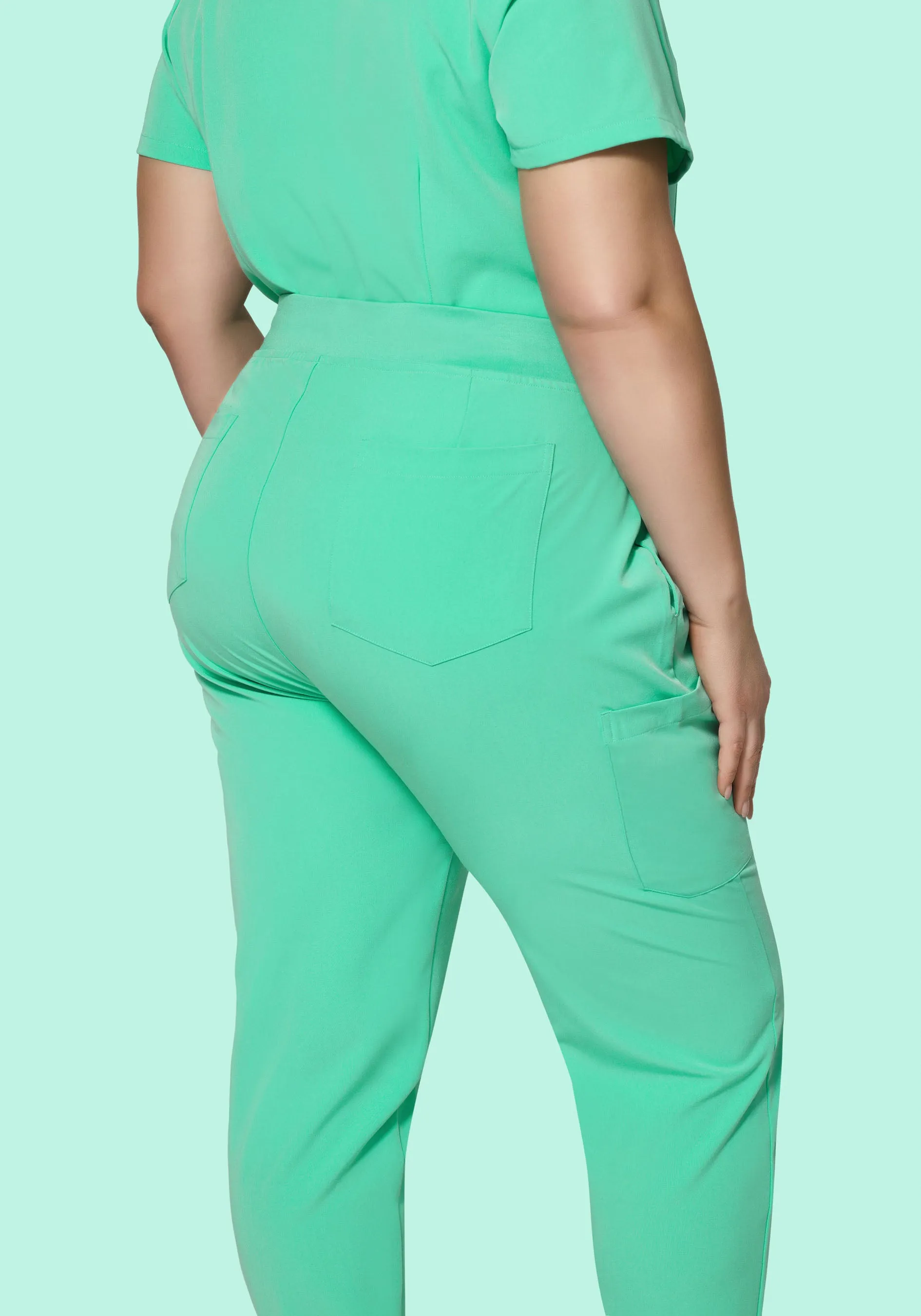 9 Pocket Joggers Seaglass