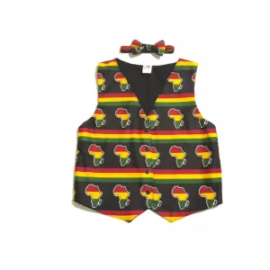 Amari Africa Vest & Bow Tie