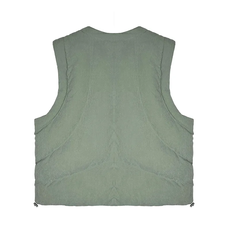 AMEKAJI STREETWEAR COTTON PUFFER VEST