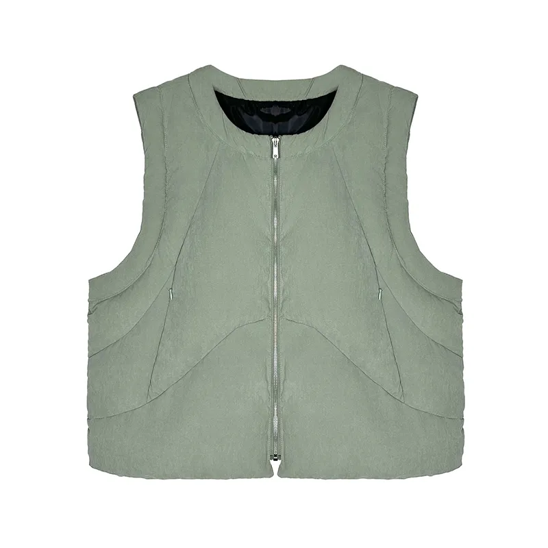 AMEKAJI STREETWEAR COTTON PUFFER VEST