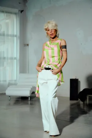 Baggy White Jeans