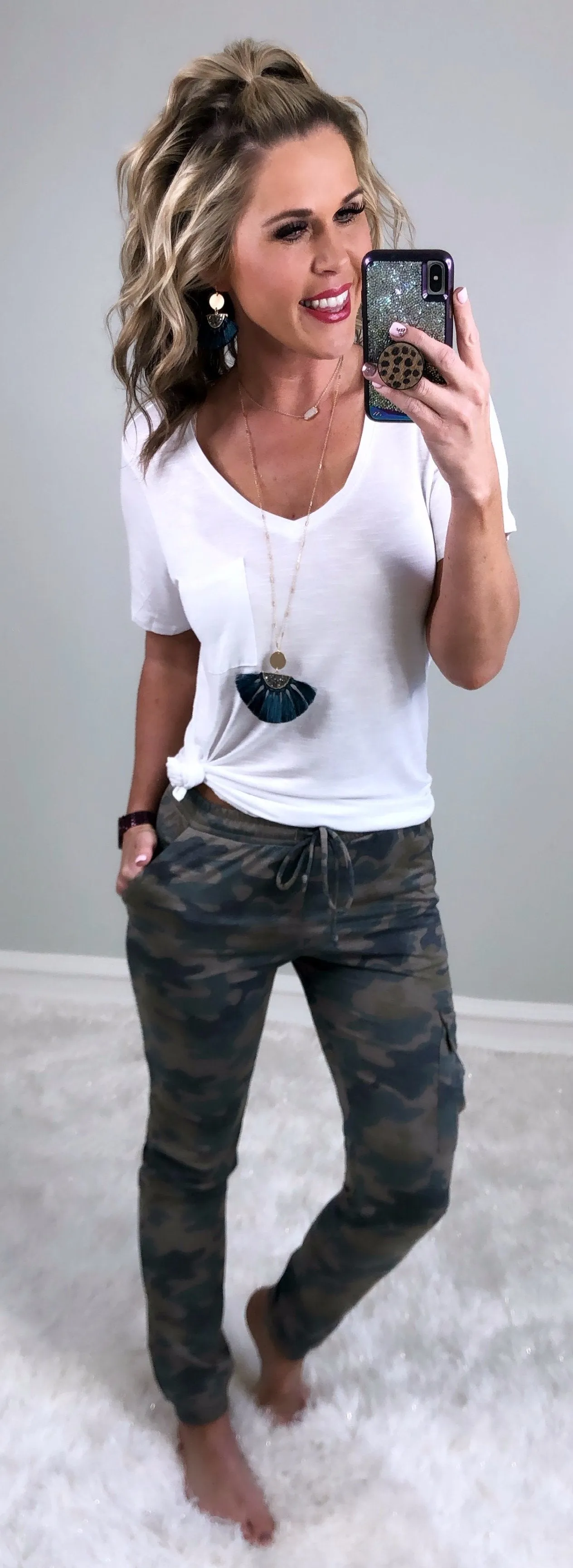 Camo Cargo Joggers