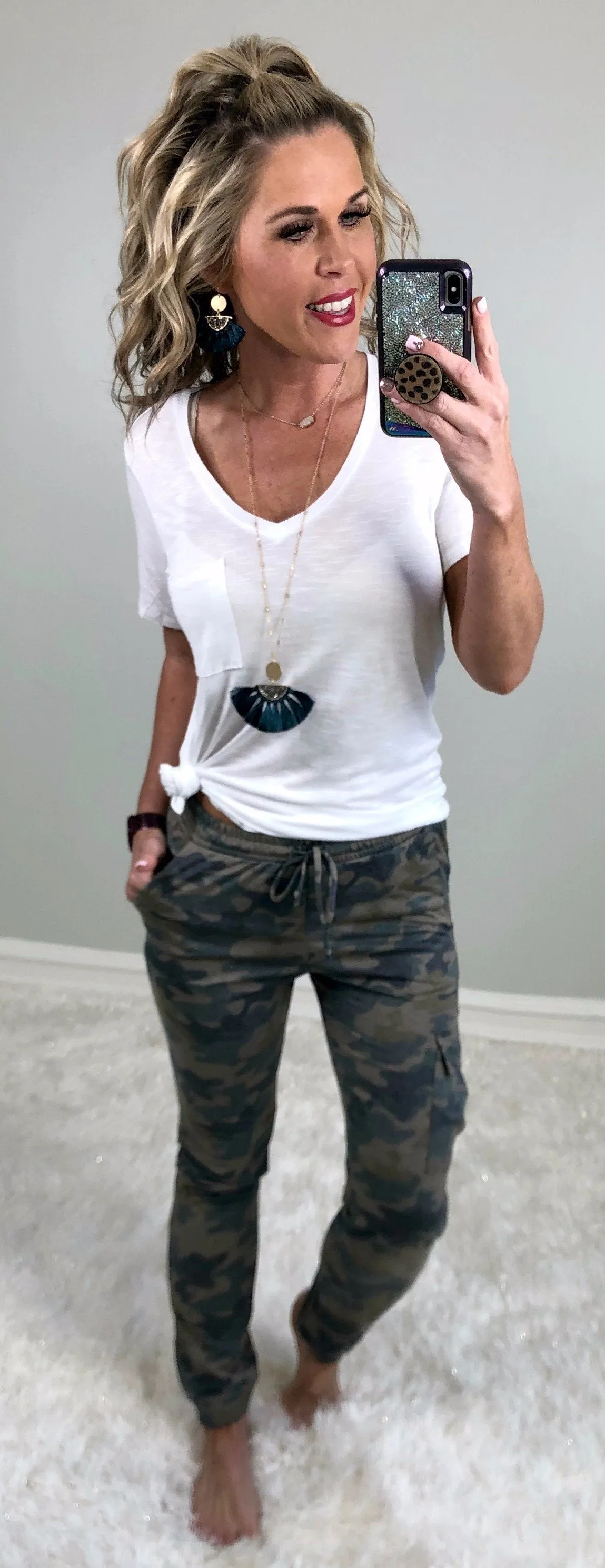 Camo Cargo Joggers