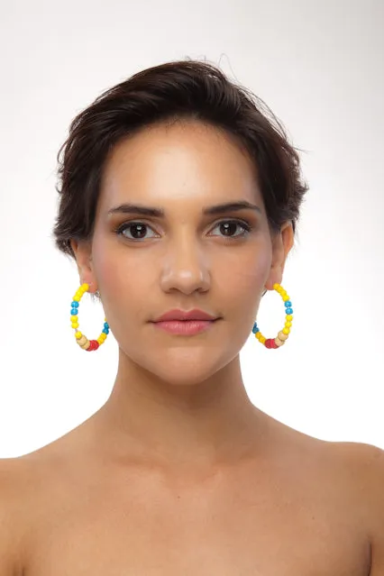 Cape Verde Earring Hoops