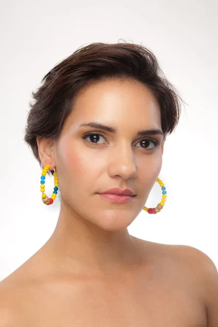 Cape Verde Earring Hoops