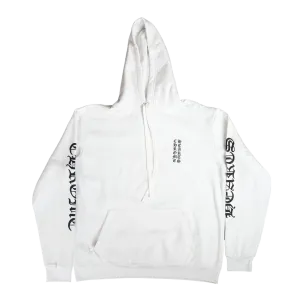 Chrome Hearts Vertical Hoodie White