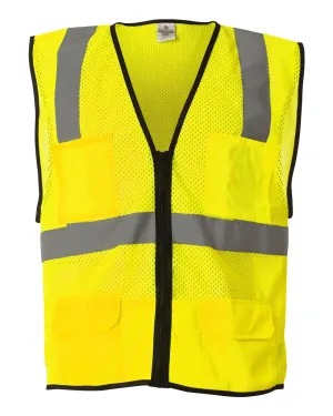 Custom Embroidery - Kishigo - Economy Mesh 6-Pocket Vest - 1191-1192