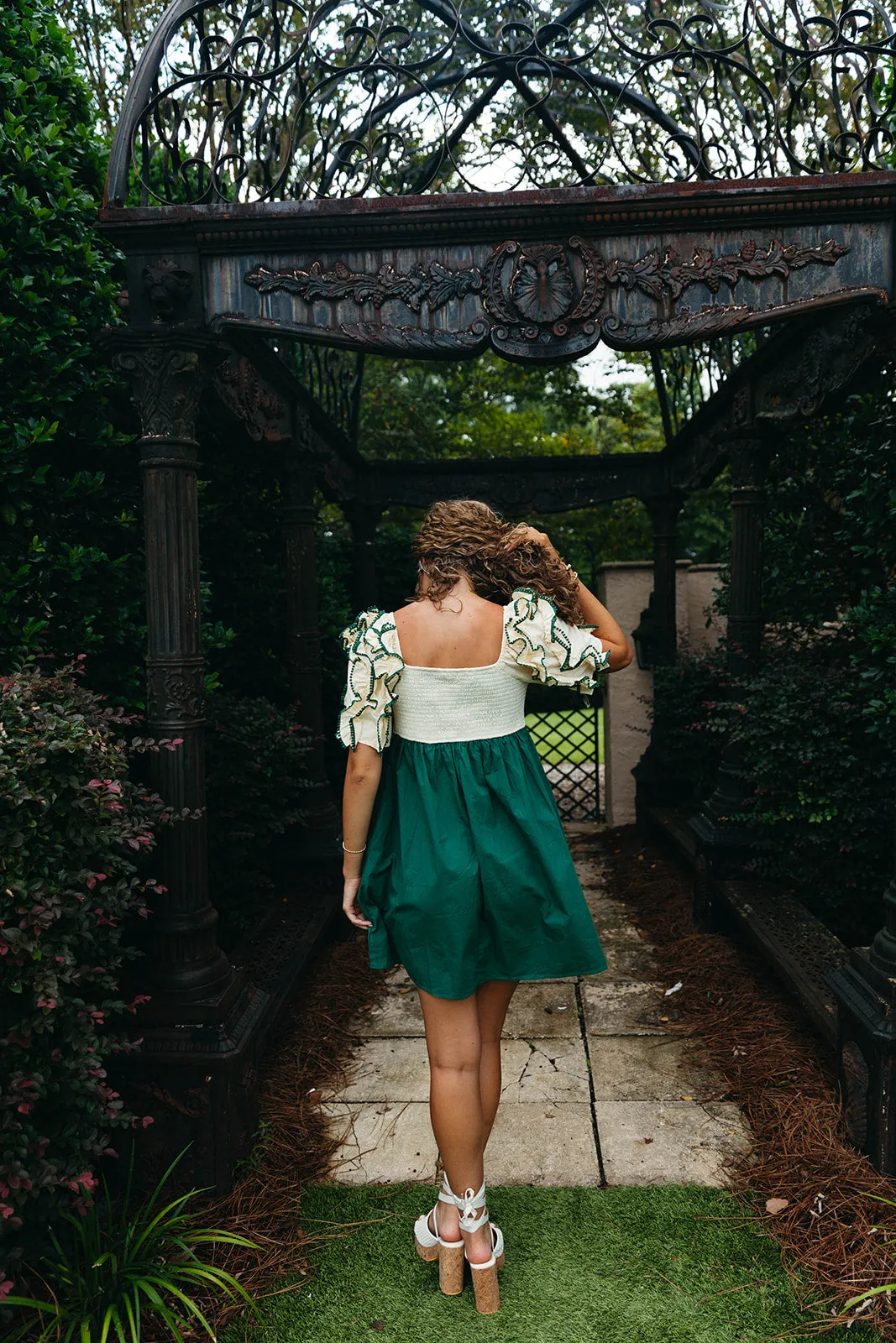 Day By Day Mini Dress - Green
