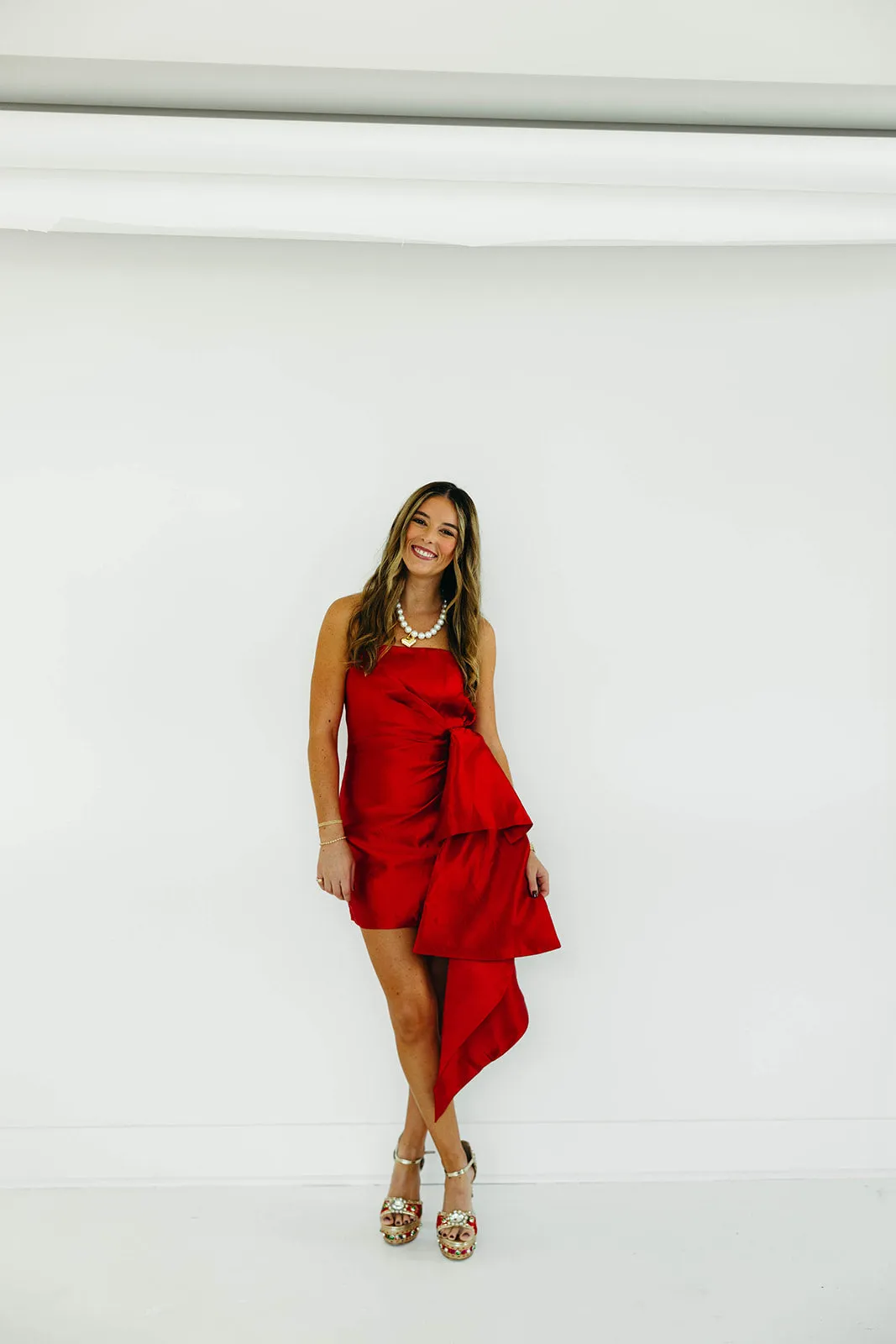 Diana Mini Dress - Red