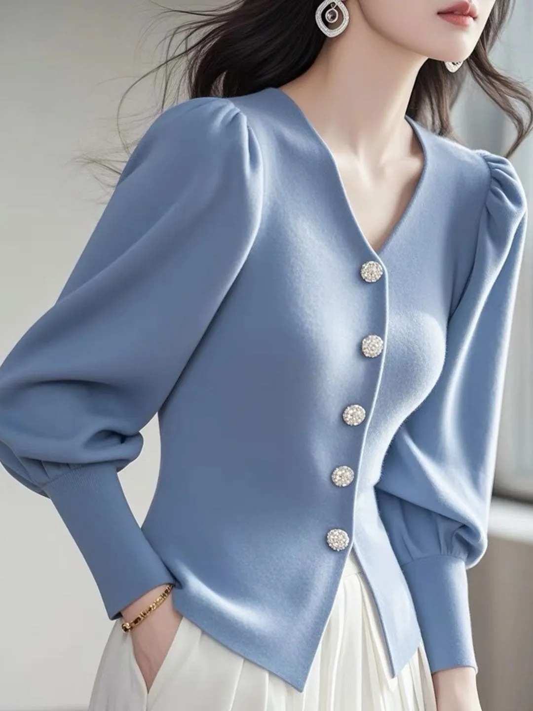 Elzelina Vest | Vrouwen Pofmouw Vest