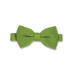 Emerald Green Knitted Bow Tie