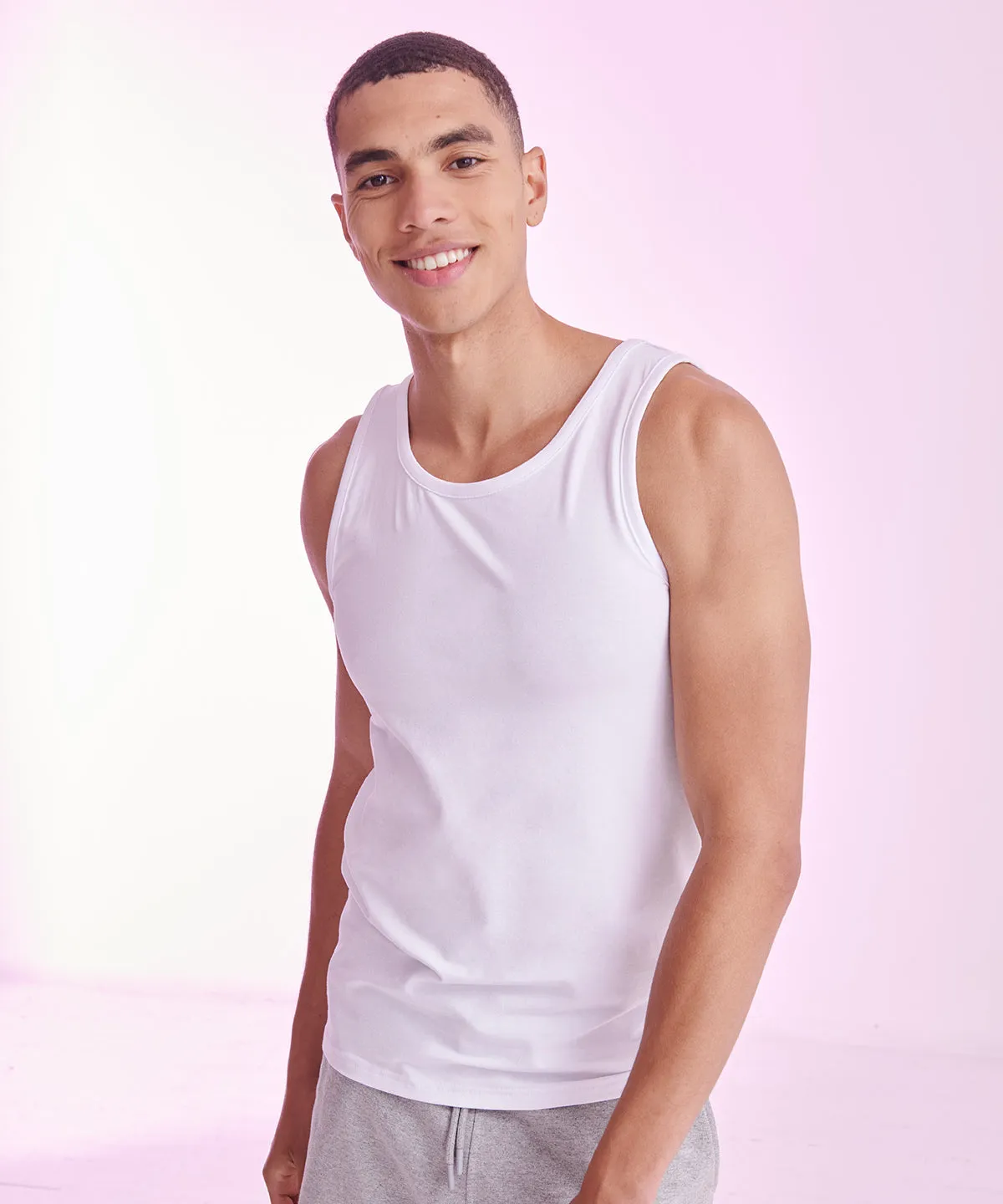 Feel good stretch vest | White