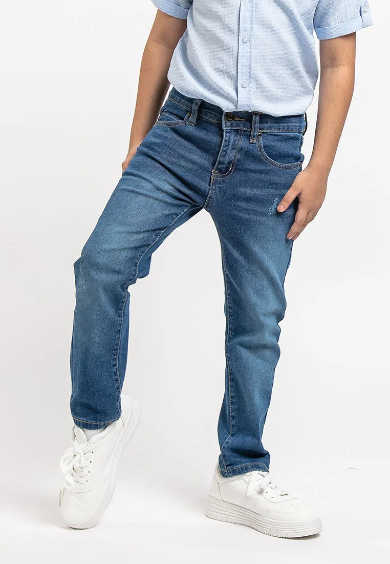 Forest Boy Jeans Kids Boy Denim Long Pants | Seluar Jeans Budak Lelaki - FK10023