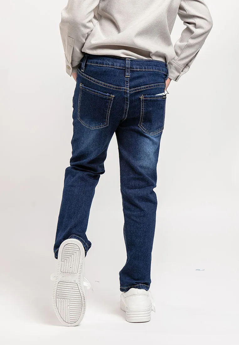 Forest Boy Jeans Kids Boy Denim Long Pants | Seluar Jeans Budak Lelaki - FK10023