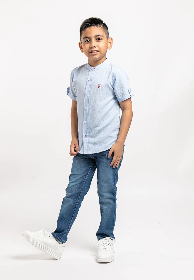 Forest Boy Jeans Kids Boy Denim Long Pants | Seluar Jeans Budak Lelaki - FK10023