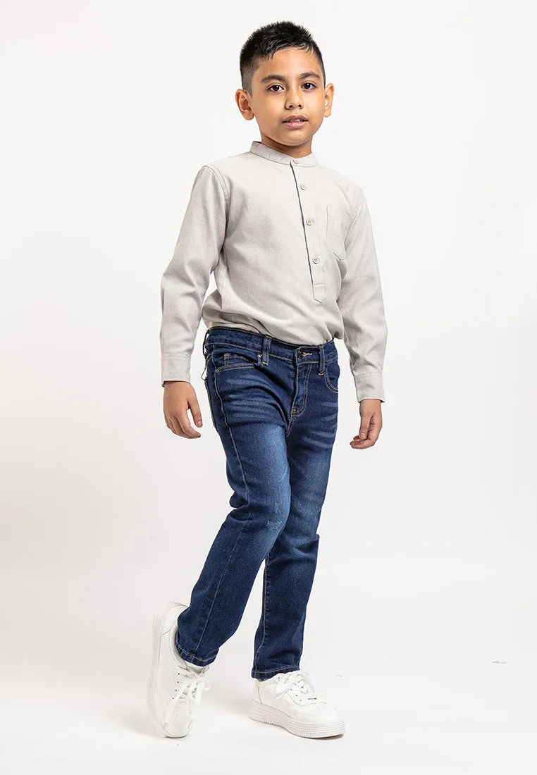 Forest Boy Jeans Kids Boy Denim Long Pants | Seluar Jeans Budak Lelaki - FK10023
