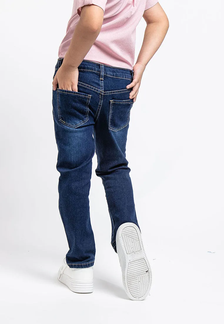Forest Boy Jeans Kids Boy Denim Long Pants | Seluar Jeans Budak Lelaki - FK10023