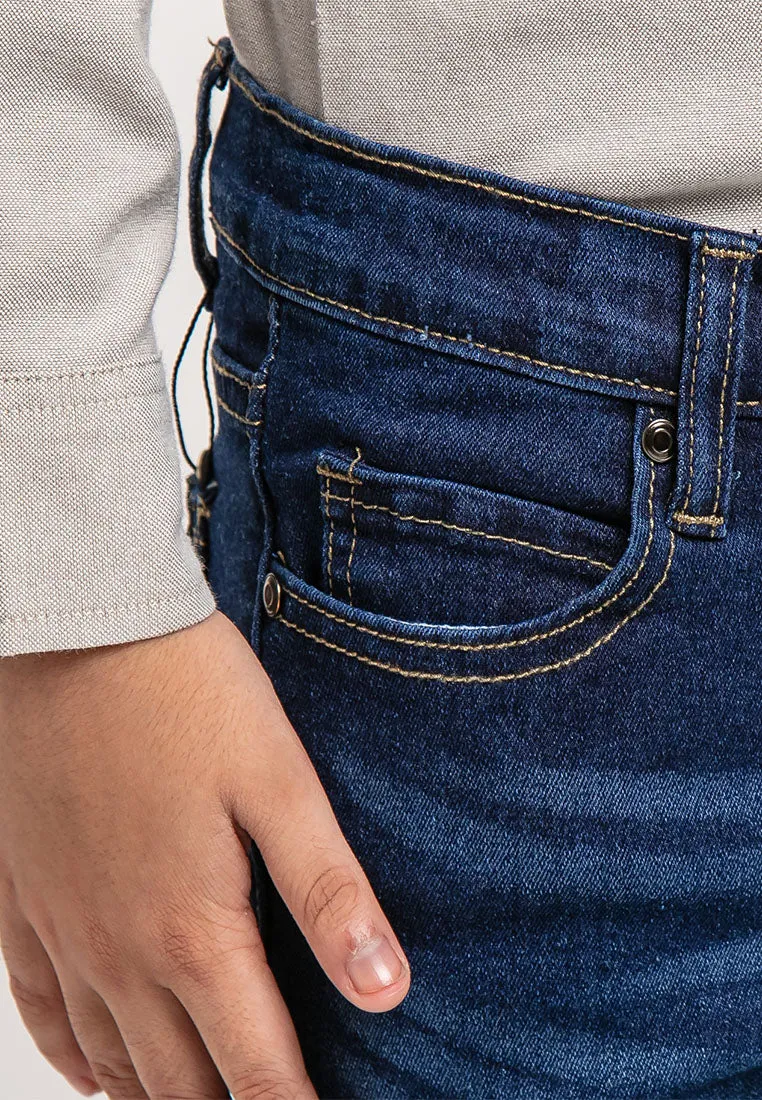 Forest Boy Jeans Kids Boy Denim Long Pants | Seluar Jeans Budak Lelaki - FK10023