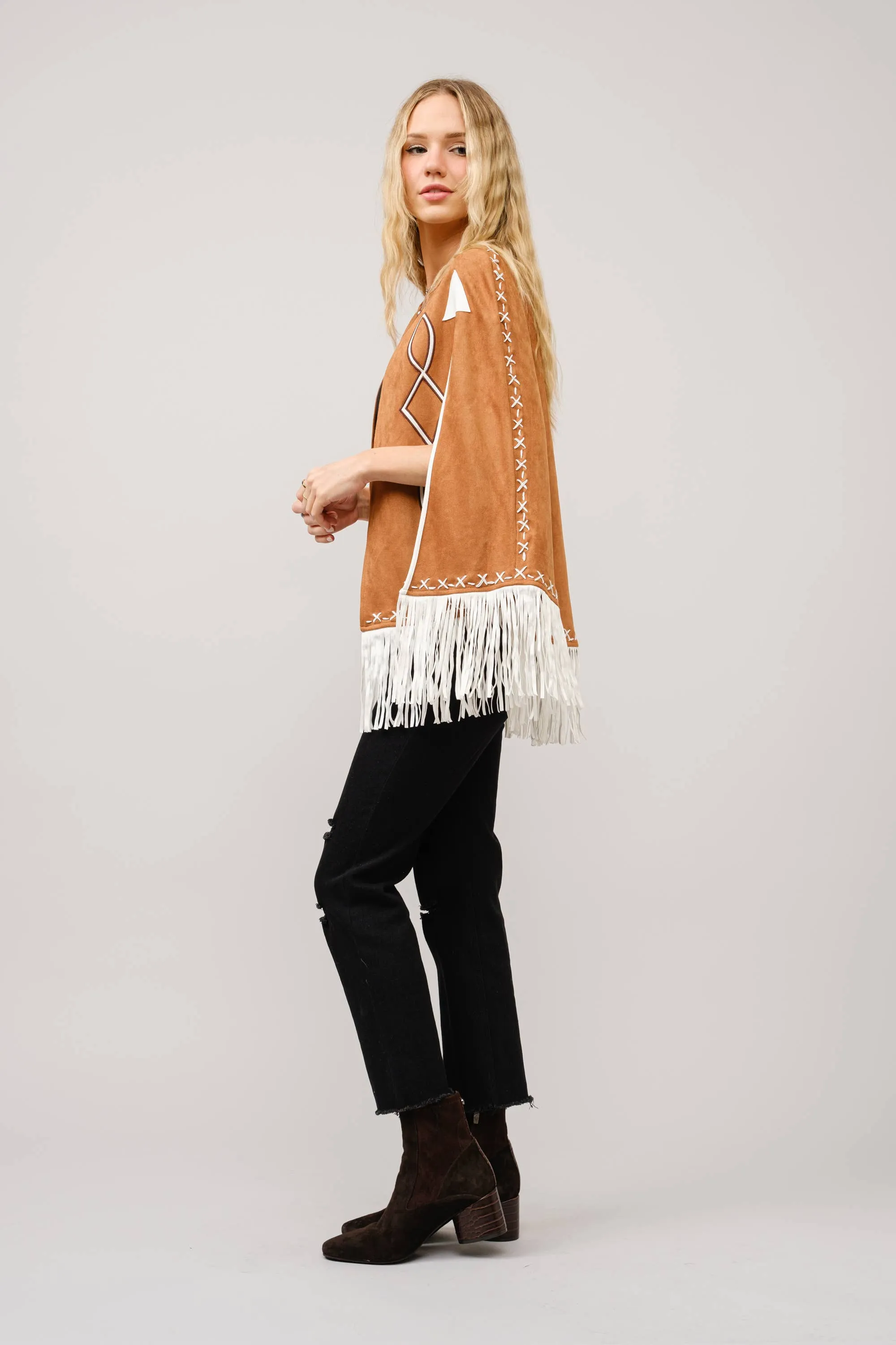 Fringe Detail Cape