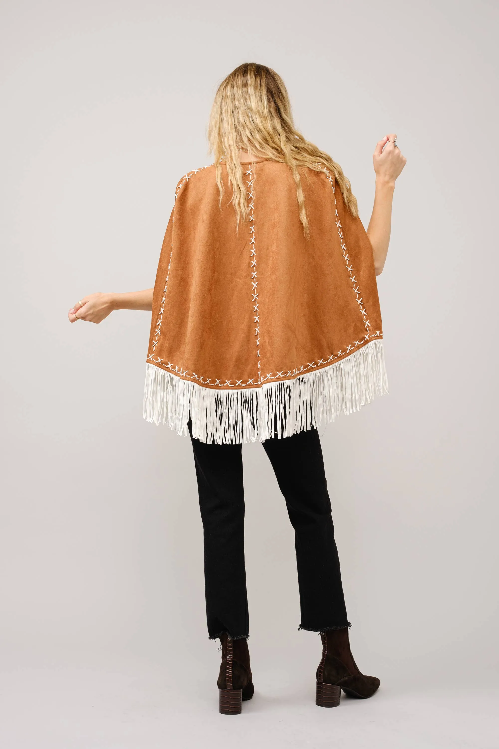 Fringe Detail Cape
