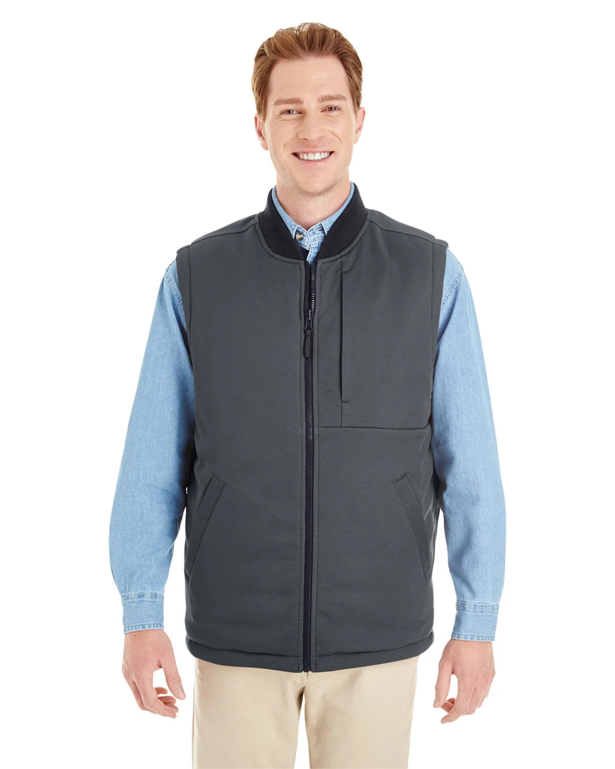 Harriton M776 Adult Dockside Interactive Reversible Freezer Vest