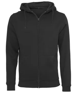 Heavy zip hoodie | Black