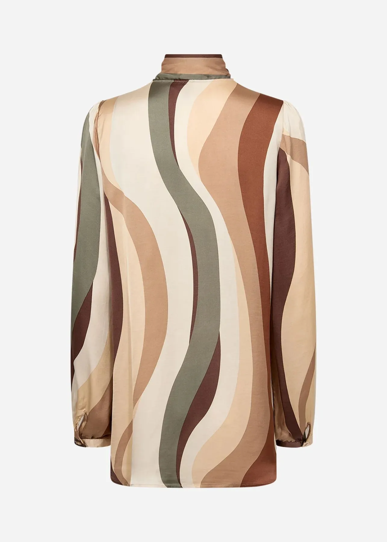 Ines 2 Tunic Blouse in Olive