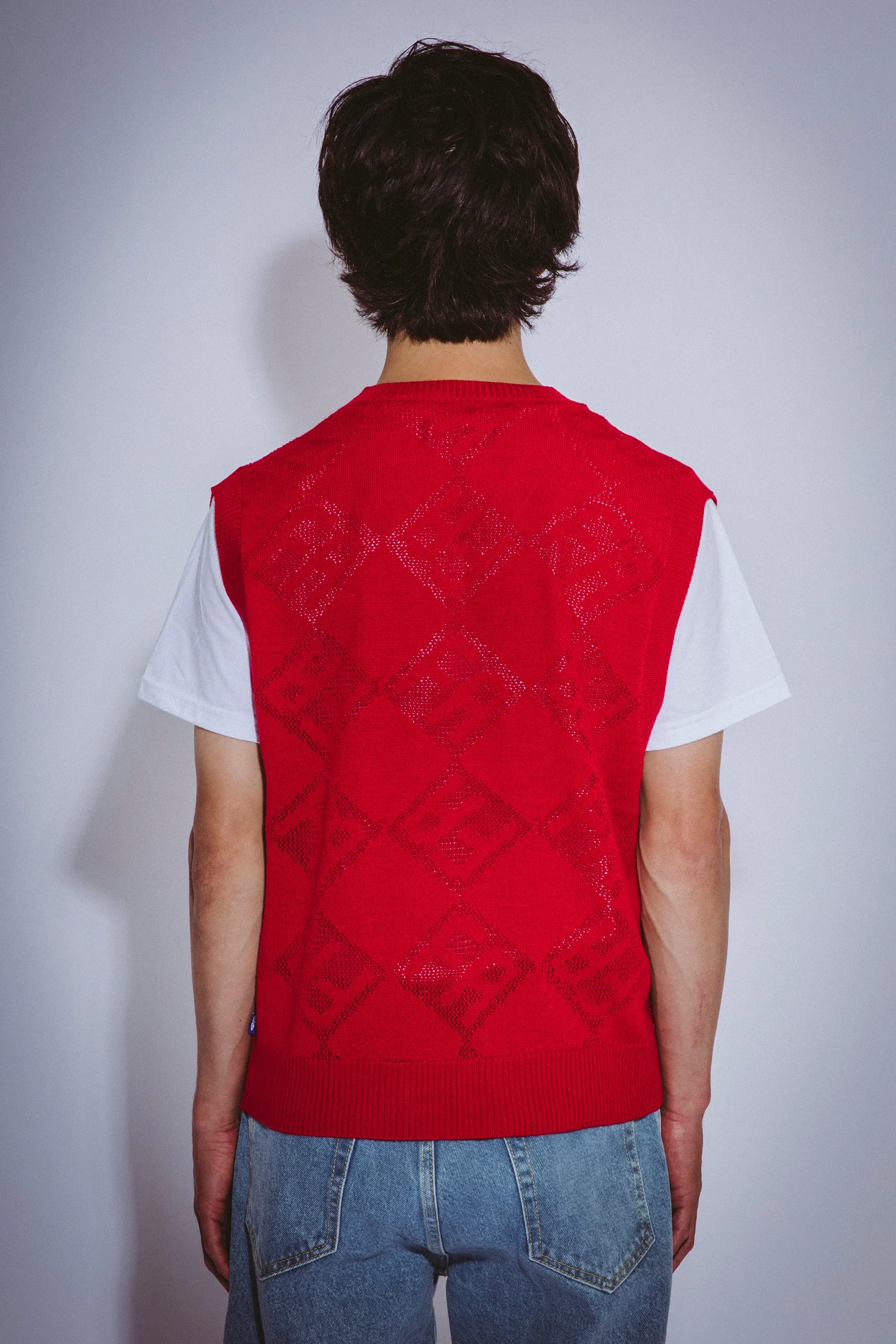 Letter Square Vest