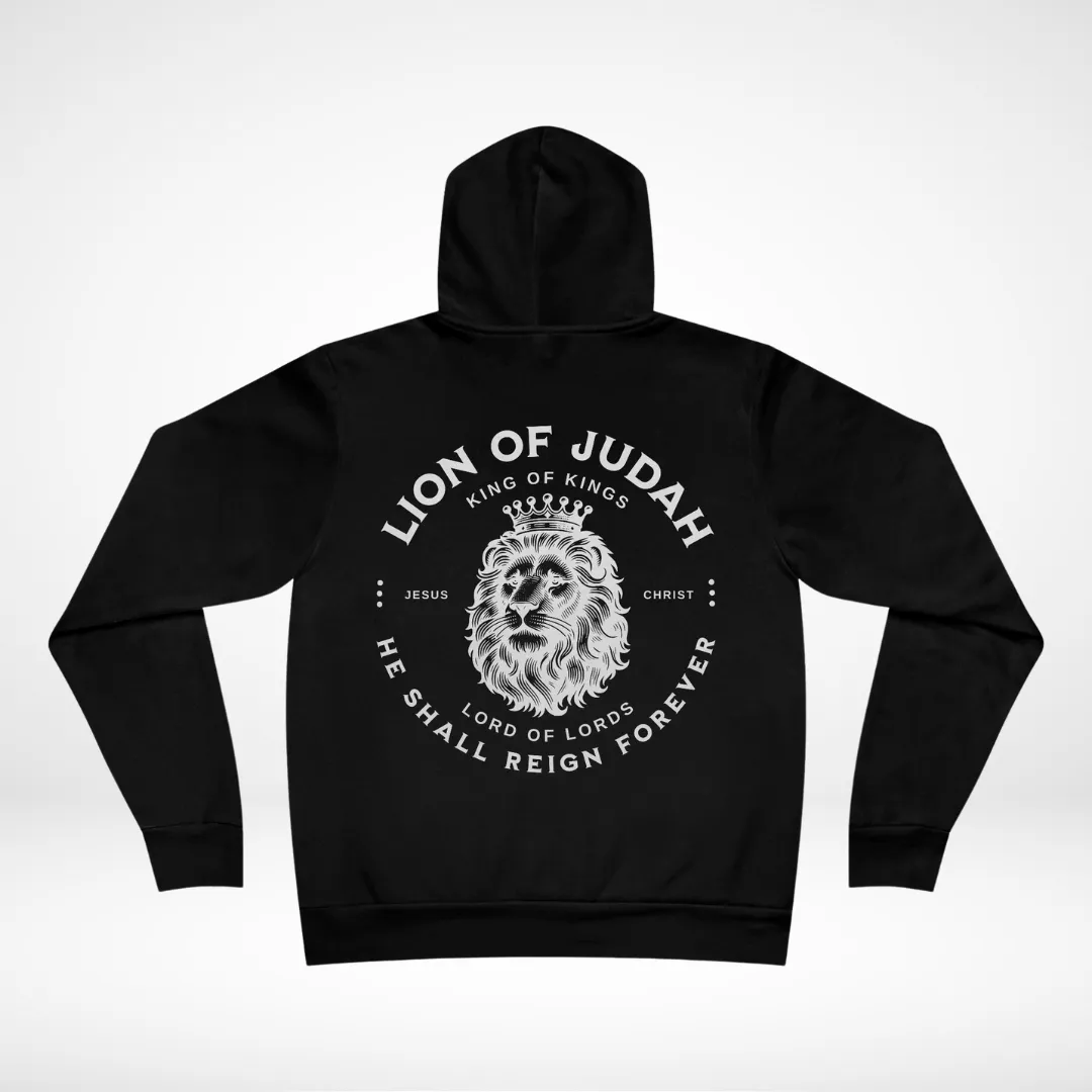 Lion of Judah Fleece Hoodie