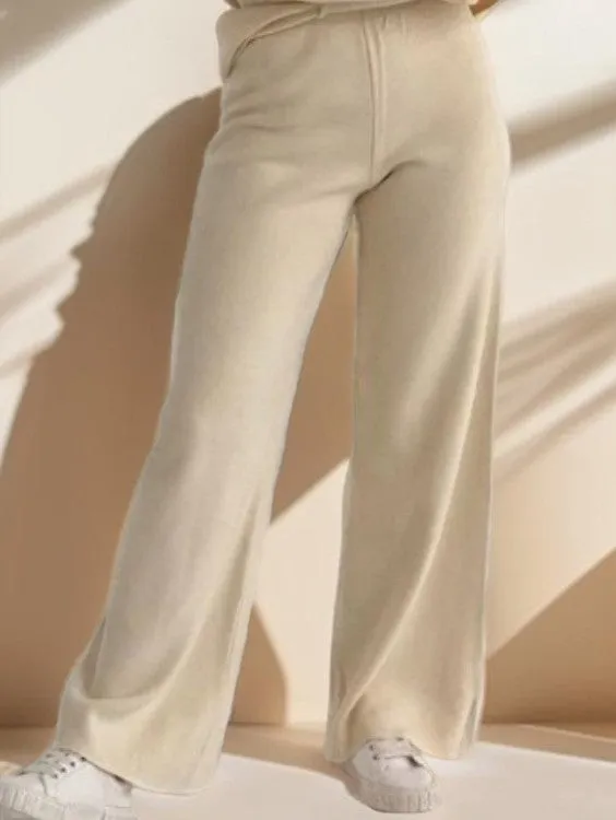 Long Sleeve Loose Casual Sweater Knitted Set