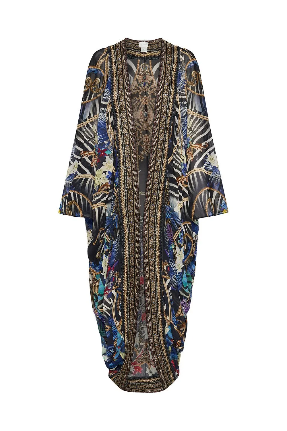 LONGE SLEEVE LONG CAPE RAINBOW ROOM