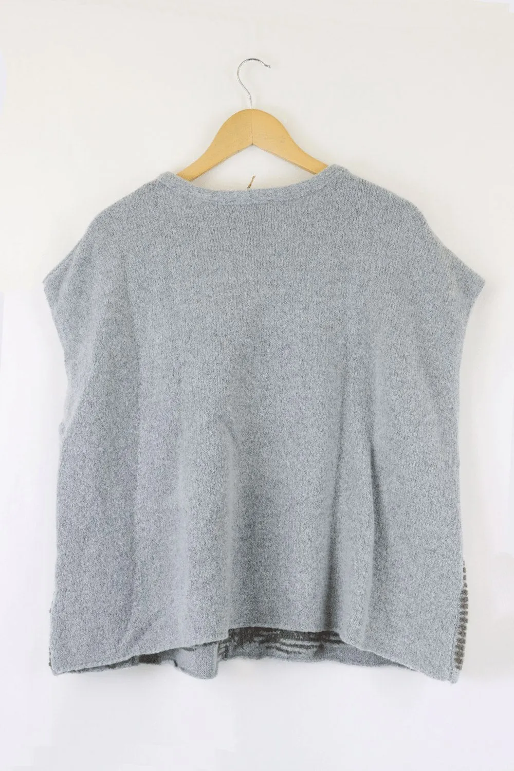 Marco Polo Blue Knitted Top M