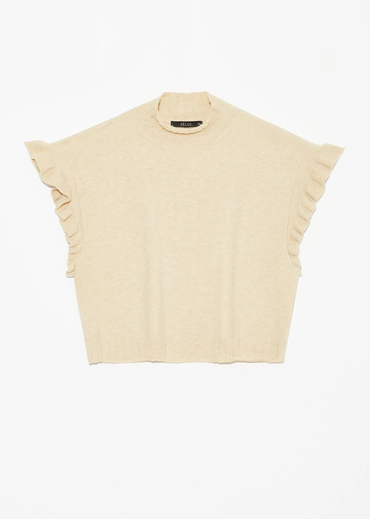 MYRICA KNIT TURTLENECK VEST