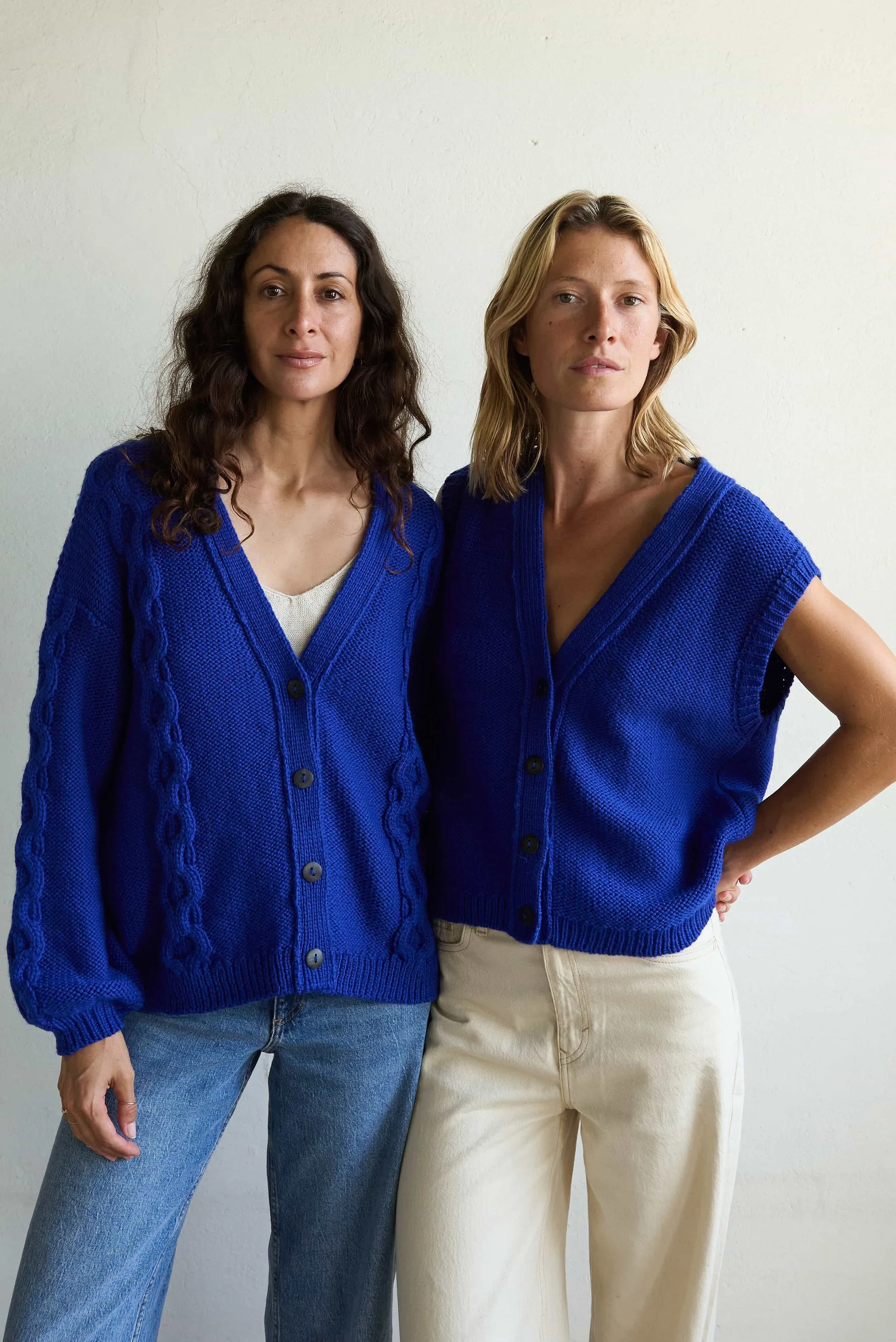 Nana Vest Electric Blue