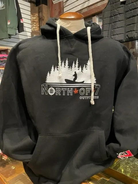 North of 7 Outfitters Men's Fishing Hoodie