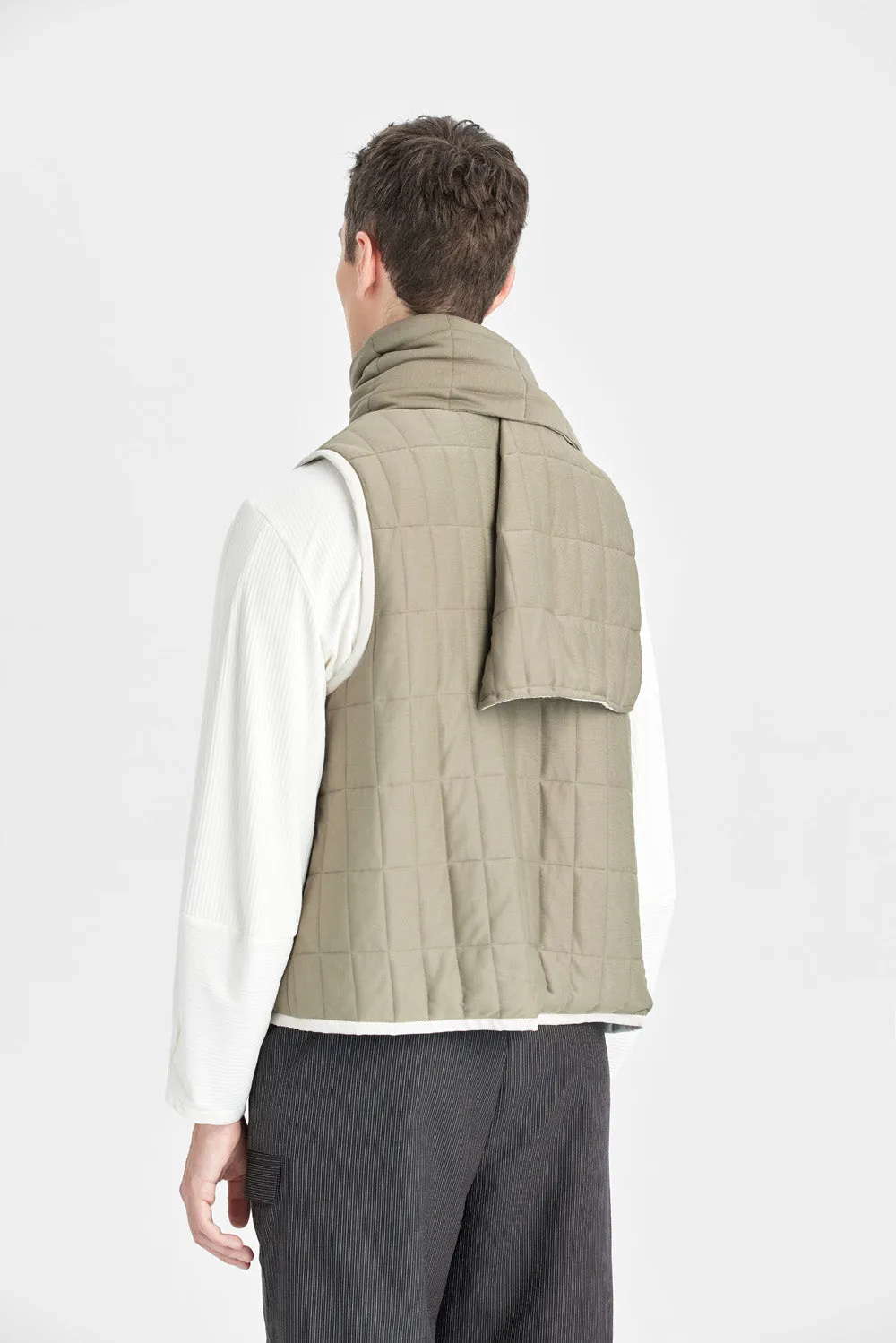 Olive Padded Vest