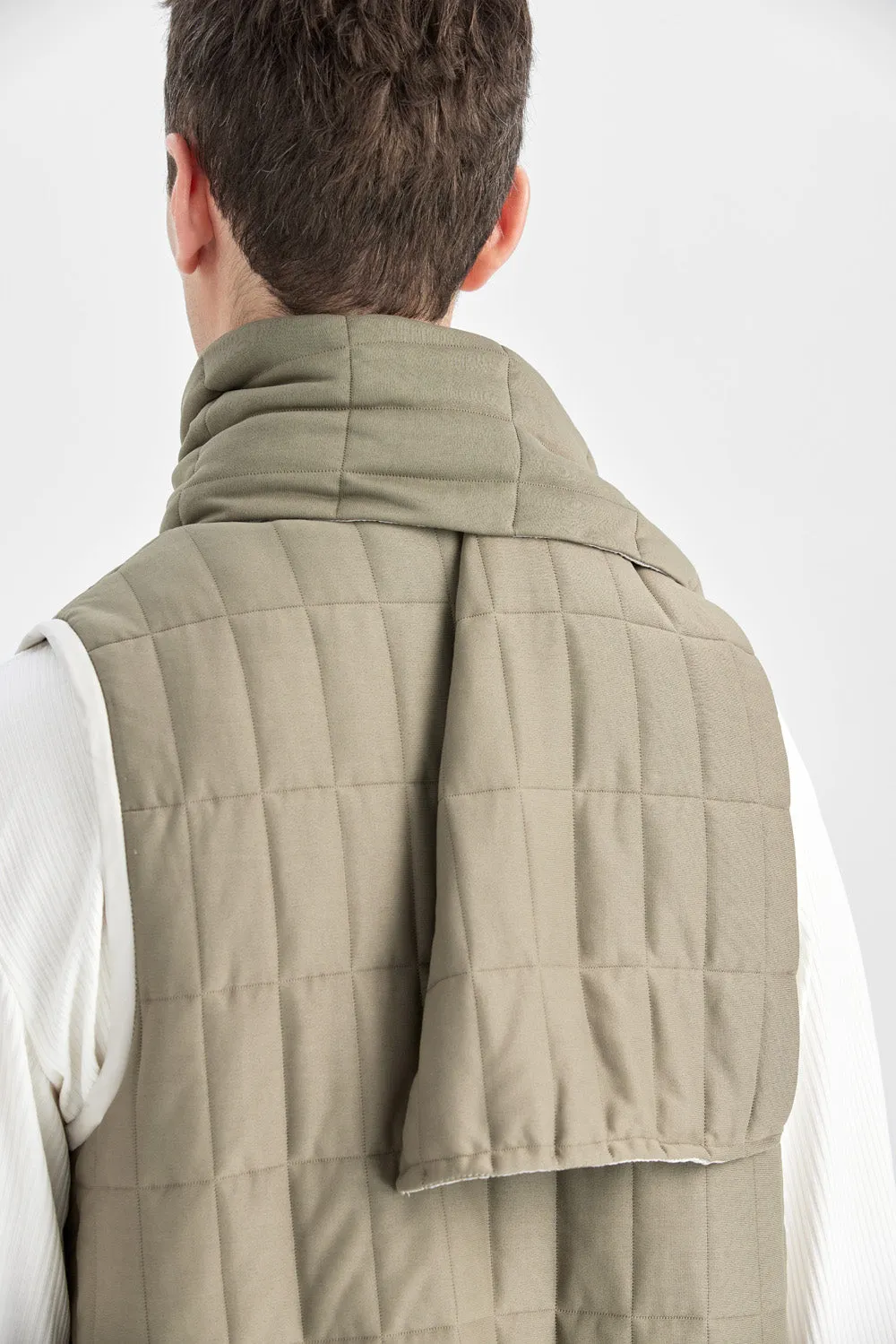 Olive Padded Vest