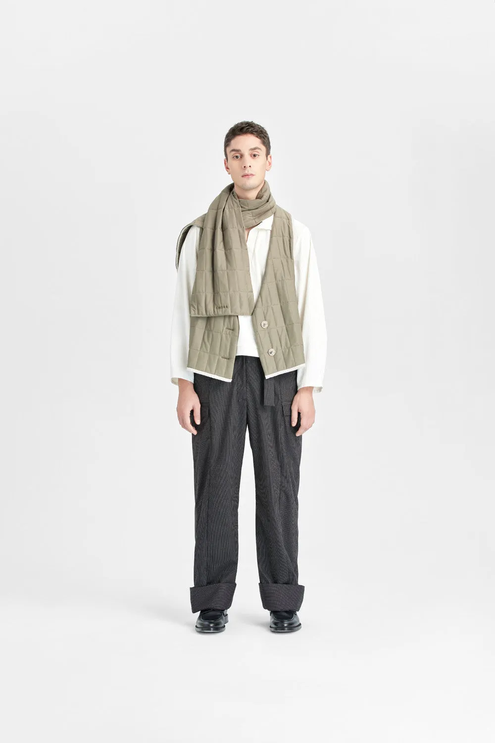 Olive Padded Vest
