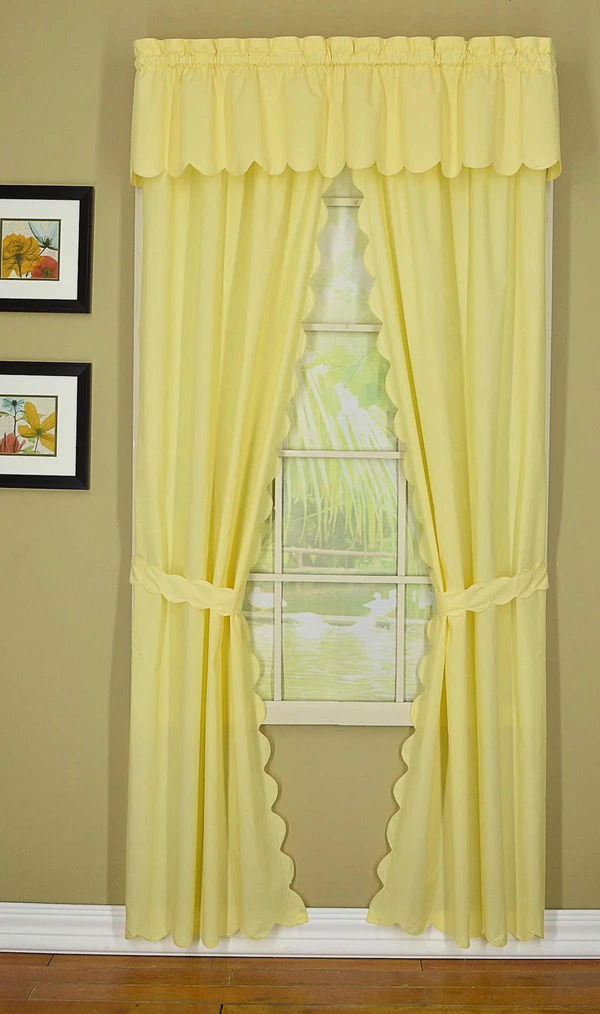Orleans Tambour Edge Curtains