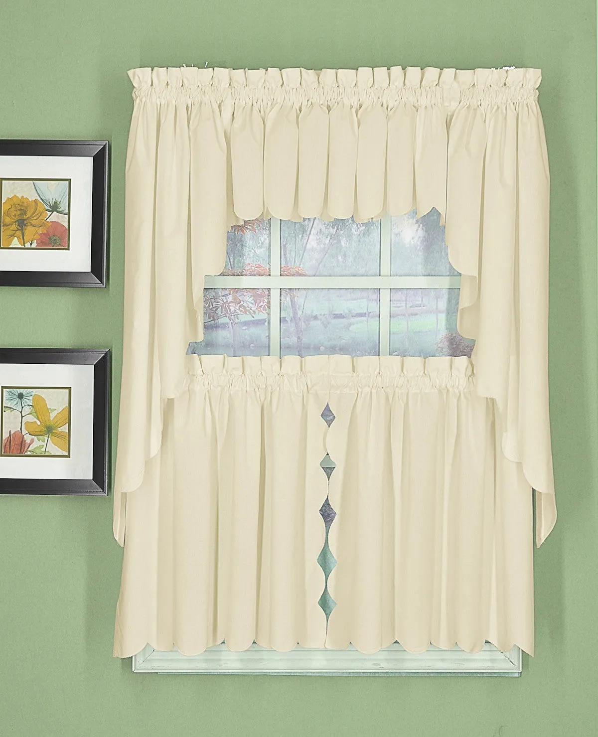 Orleans Tambour Edge Curtains