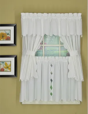 Orleans Tambour Edge Curtains