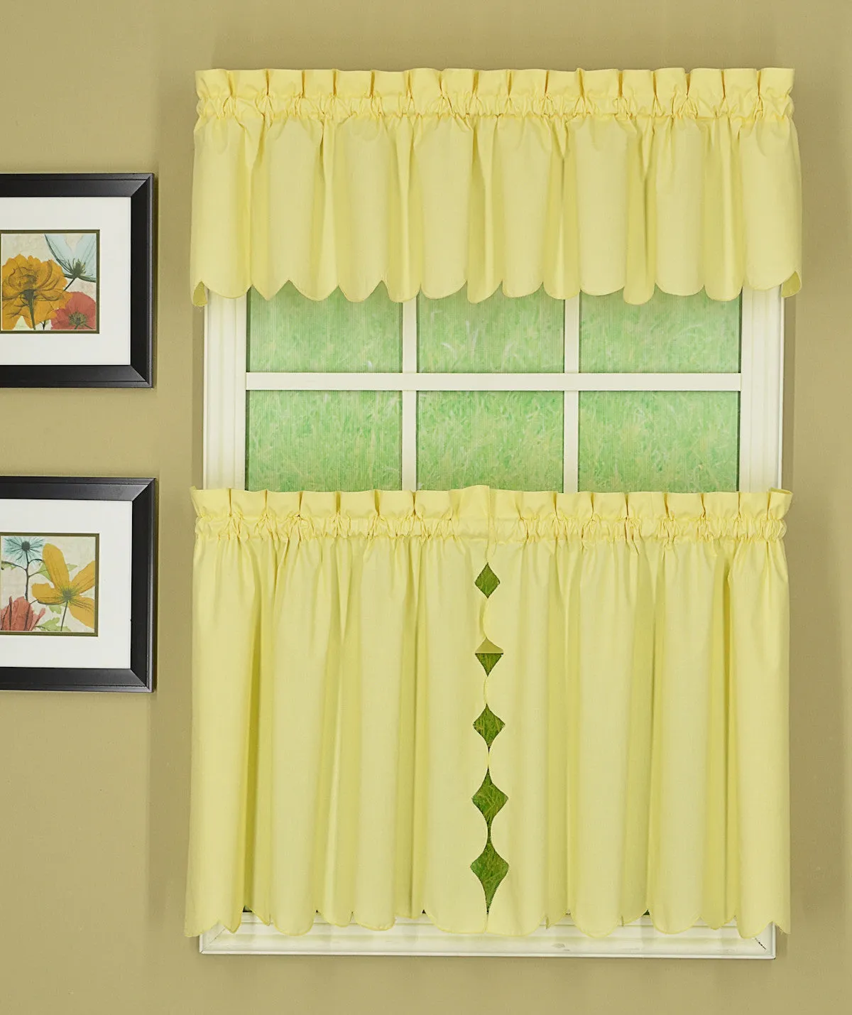 Orleans Tambour Edge Curtains