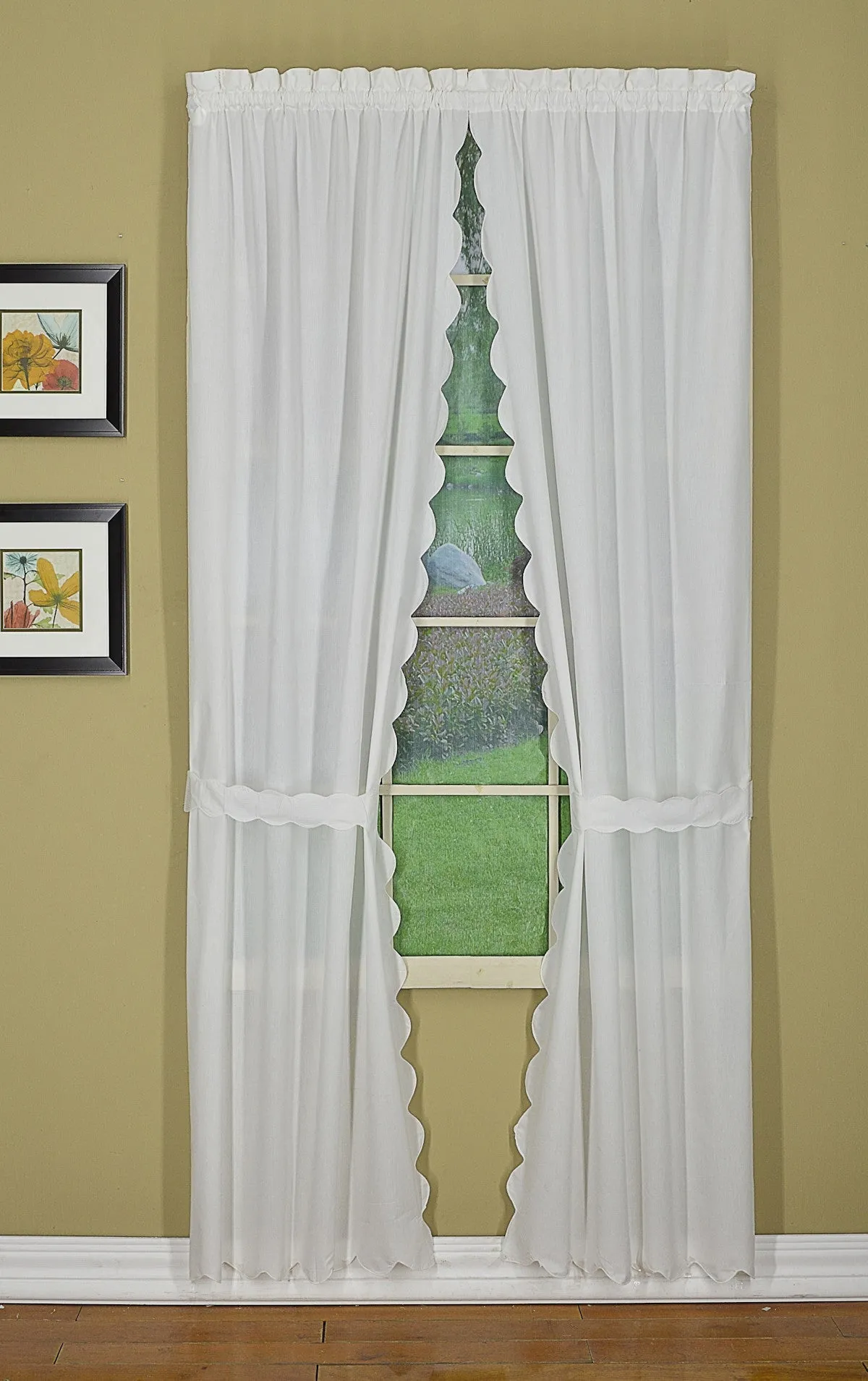 Orleans Tambour Edge Curtains