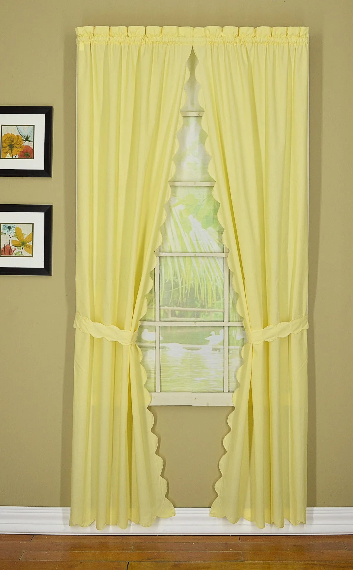 Orleans Tambour Edge Curtains
