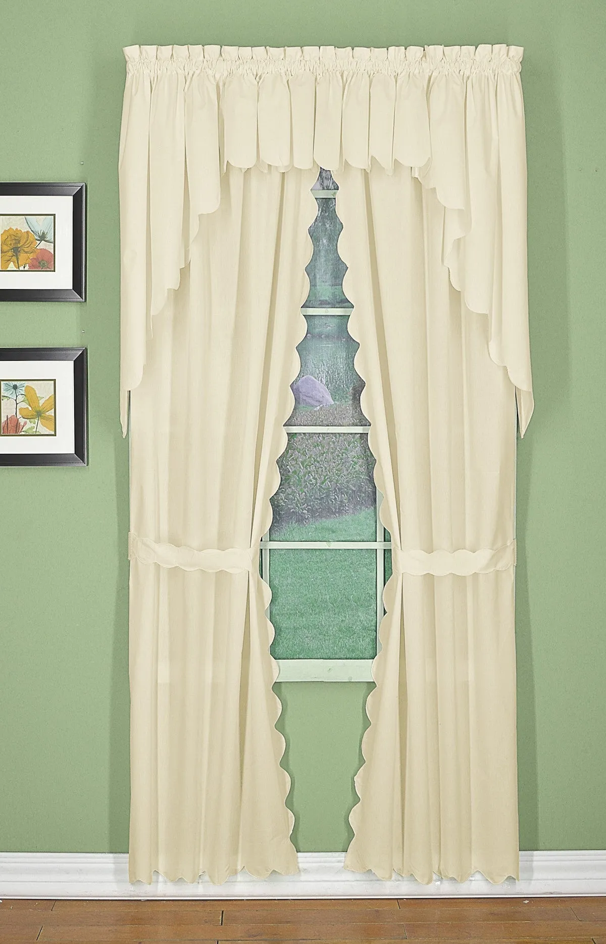 Orleans Tambour Edge Curtains