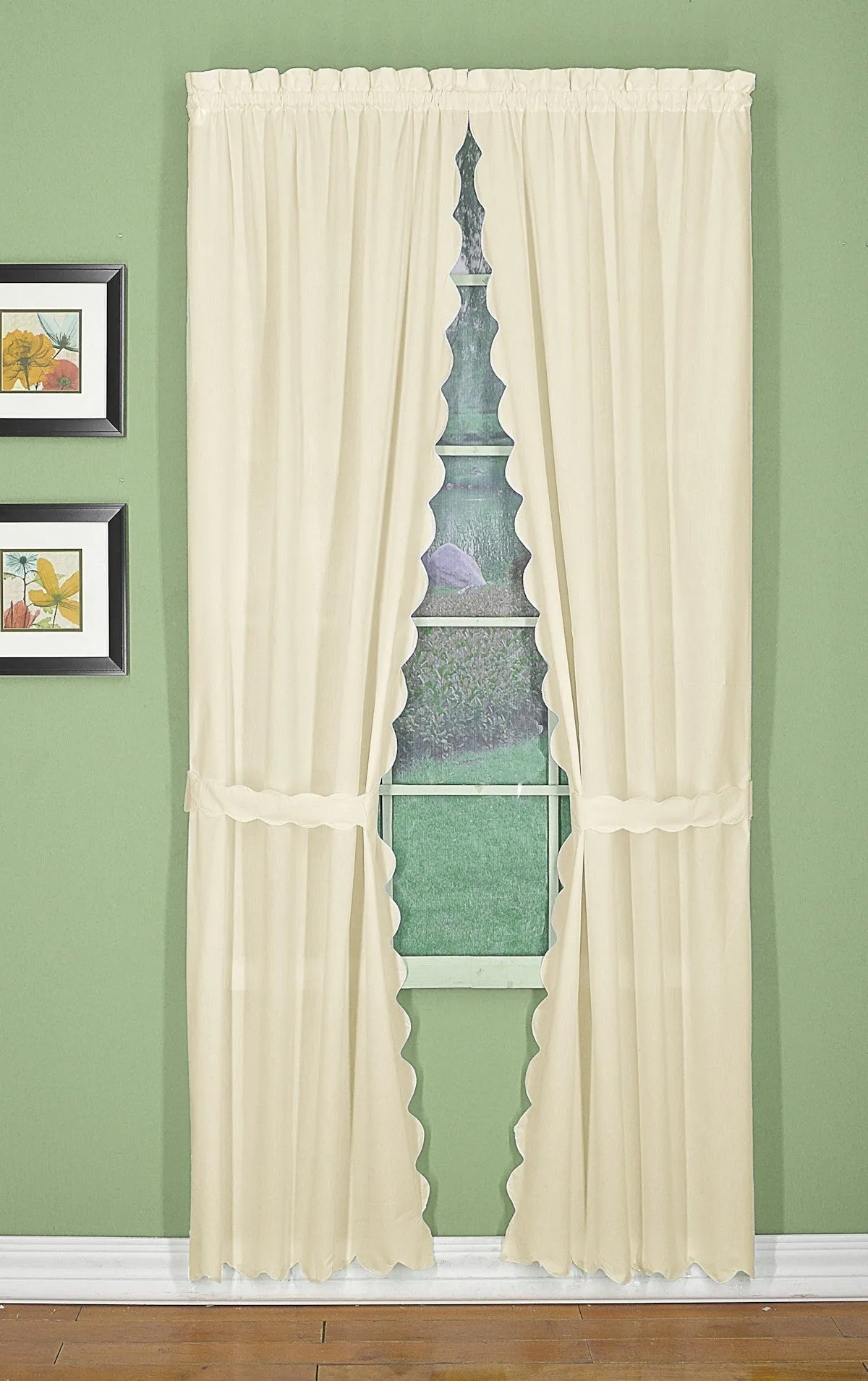 Orleans Tambour Edge Curtains