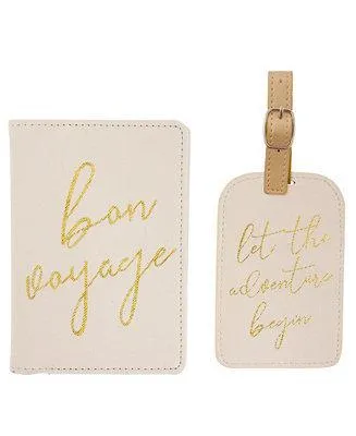 Passport & Luggage Tag Set
