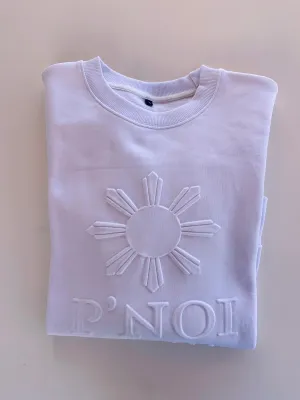 P'NOI Crewneck White